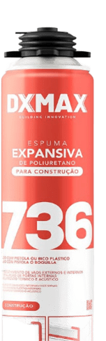 DX736 — Espuma Expansiva de Construção